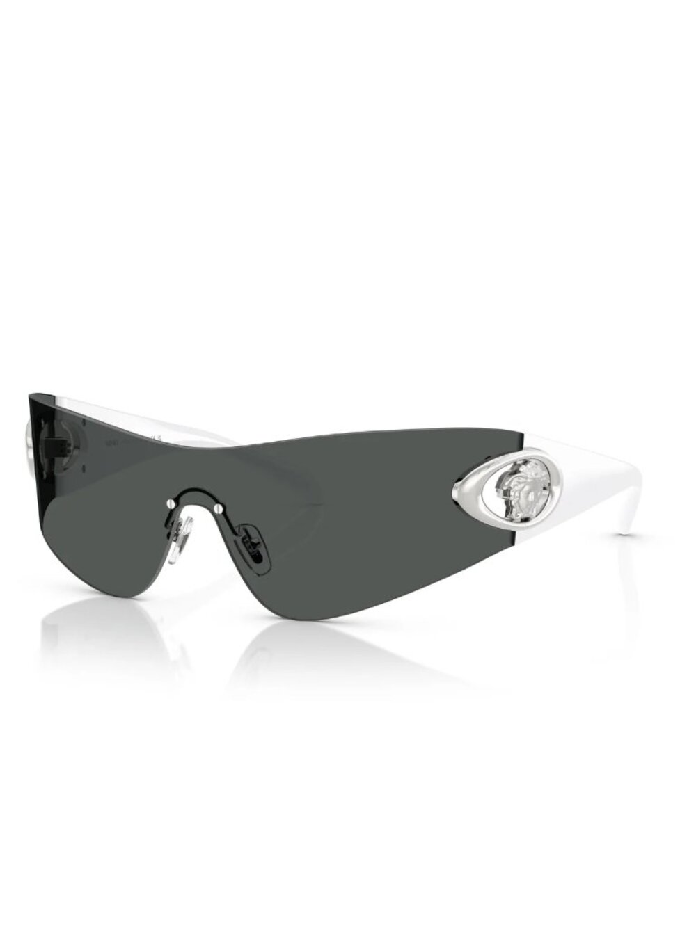 NEW VERSACE SUNGLASSES VE2280 1000/87 SHIELD UNISEX VE2280 100087